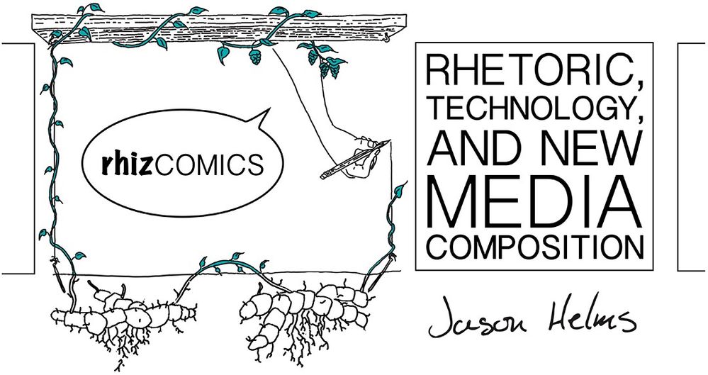 logo for Rhizcomics by Jason Helms