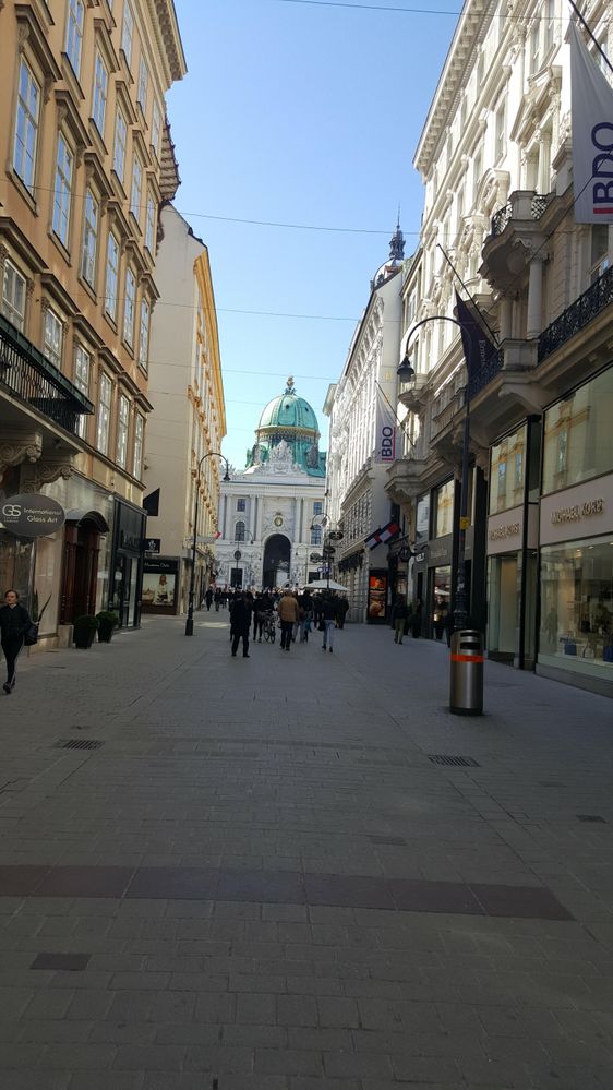 Entrance to Hofsburg Palace