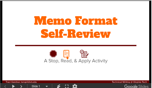 Stop, Read, and Apply Slides screenshot. Click to view the slideshow. Stop, Read, and Apply Slides screenshot. Click to view the slideshow.