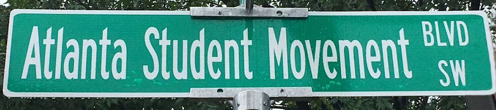 Atlanta Student Movement Sign