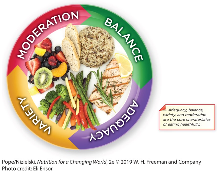How do people define variety and balance in eating... Macmillan