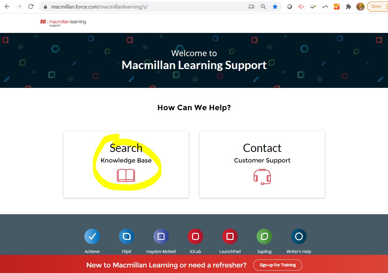 Macmillan Learning Support Community Tips 