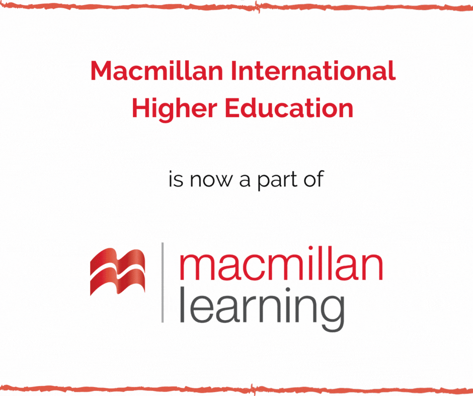 Macmillan International Higher Education Team Joins Macmillan Learning 