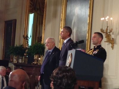 On May 19, 2016, President Obama presented Dr. Bandura with the National Medal of Science