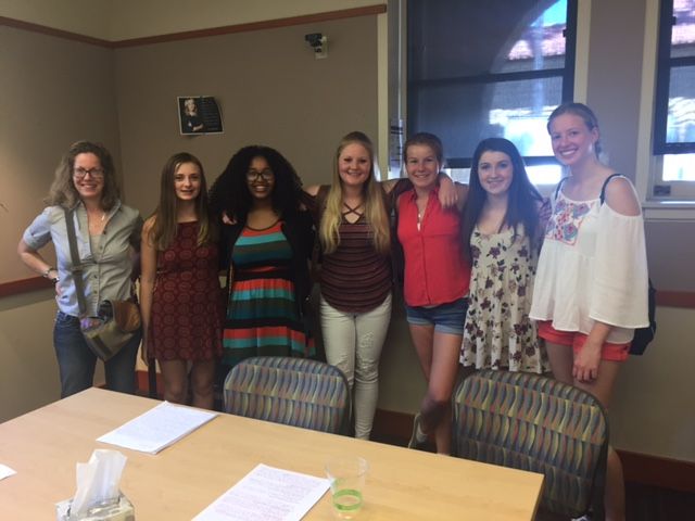 Students at the Hume Center for Writing and Speaking