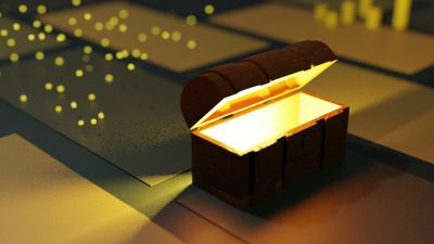 Opening treasure chest revealing glowing gold light inside.jpg
