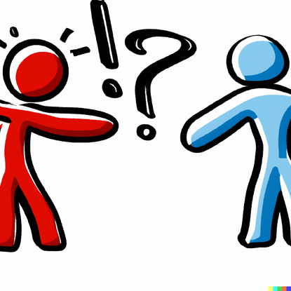 a red stick figure and a blue stick figure with a question mark and exclamation mark between them.png