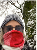 Author Susan Bernstein on a walk after class during a recent snowfall.png